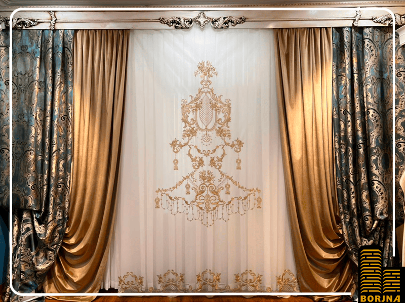 اجرای پرده پارچه ای