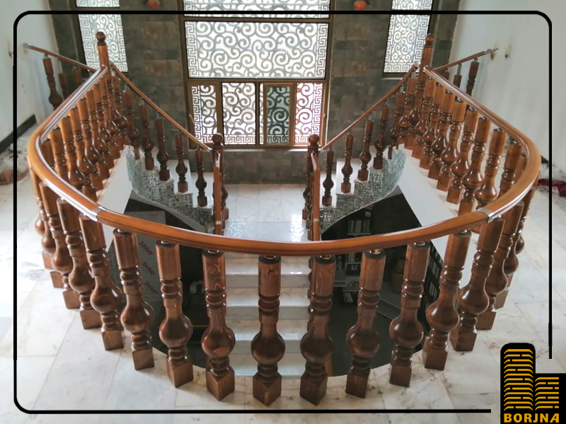 پروژه اجرایی نرده تمام چوب