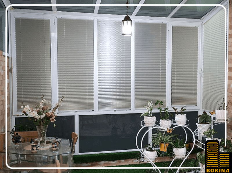 پروژه اجرایی پرده پیلیسه ای و پشت دری