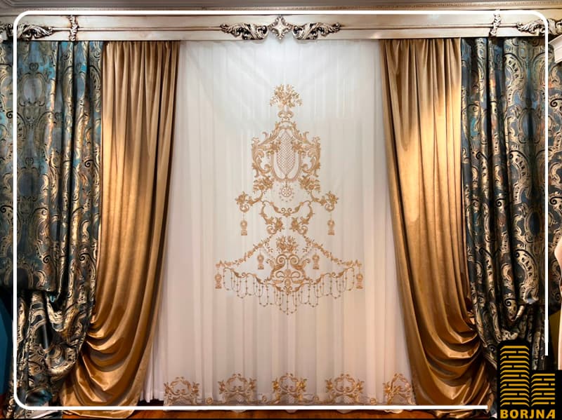 اجرای پرده پارچه ای