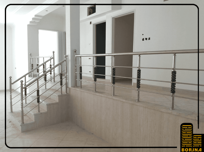 پروژه اجرایی نرده چوب و استیل
